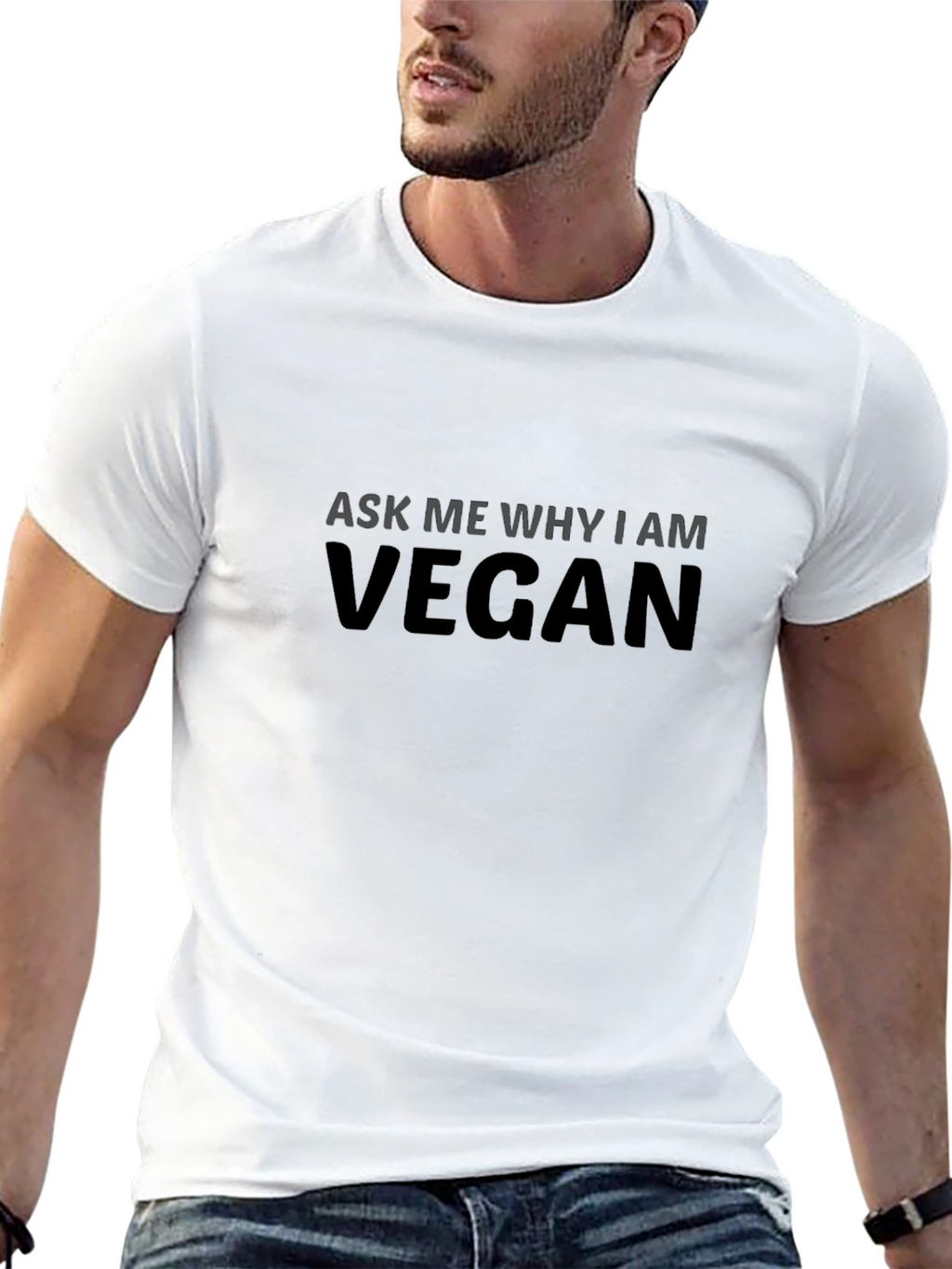 Ask Me Why I Am Vegan T-Shirt