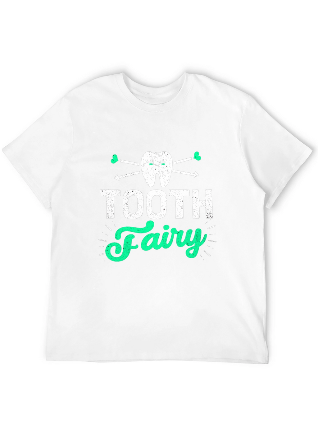 Tooth Fairy Graphic Tee - Black Cotton T-Shirt
