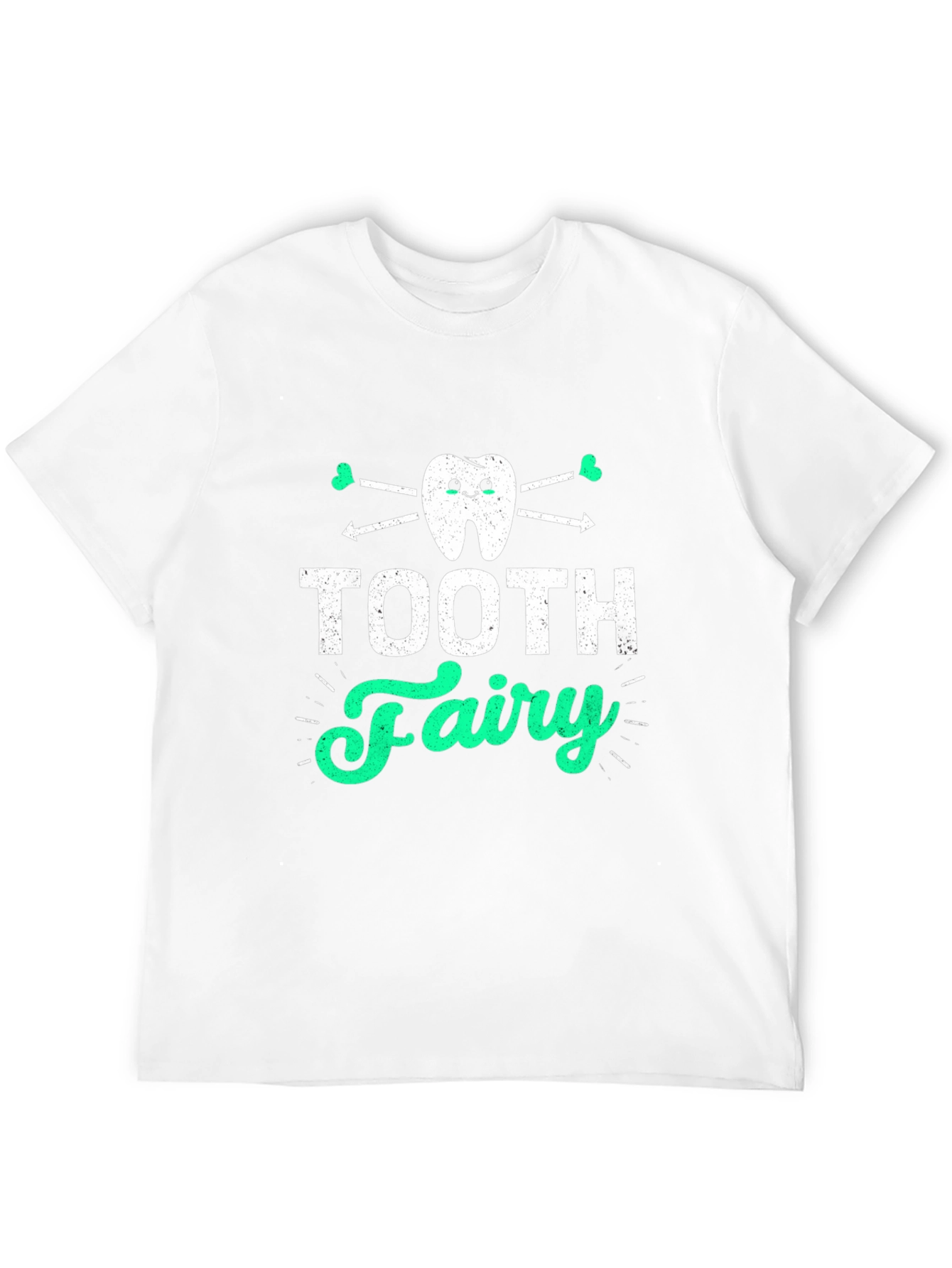 Tooth Fairy Graphic Tee - Black Cotton T-Shirt