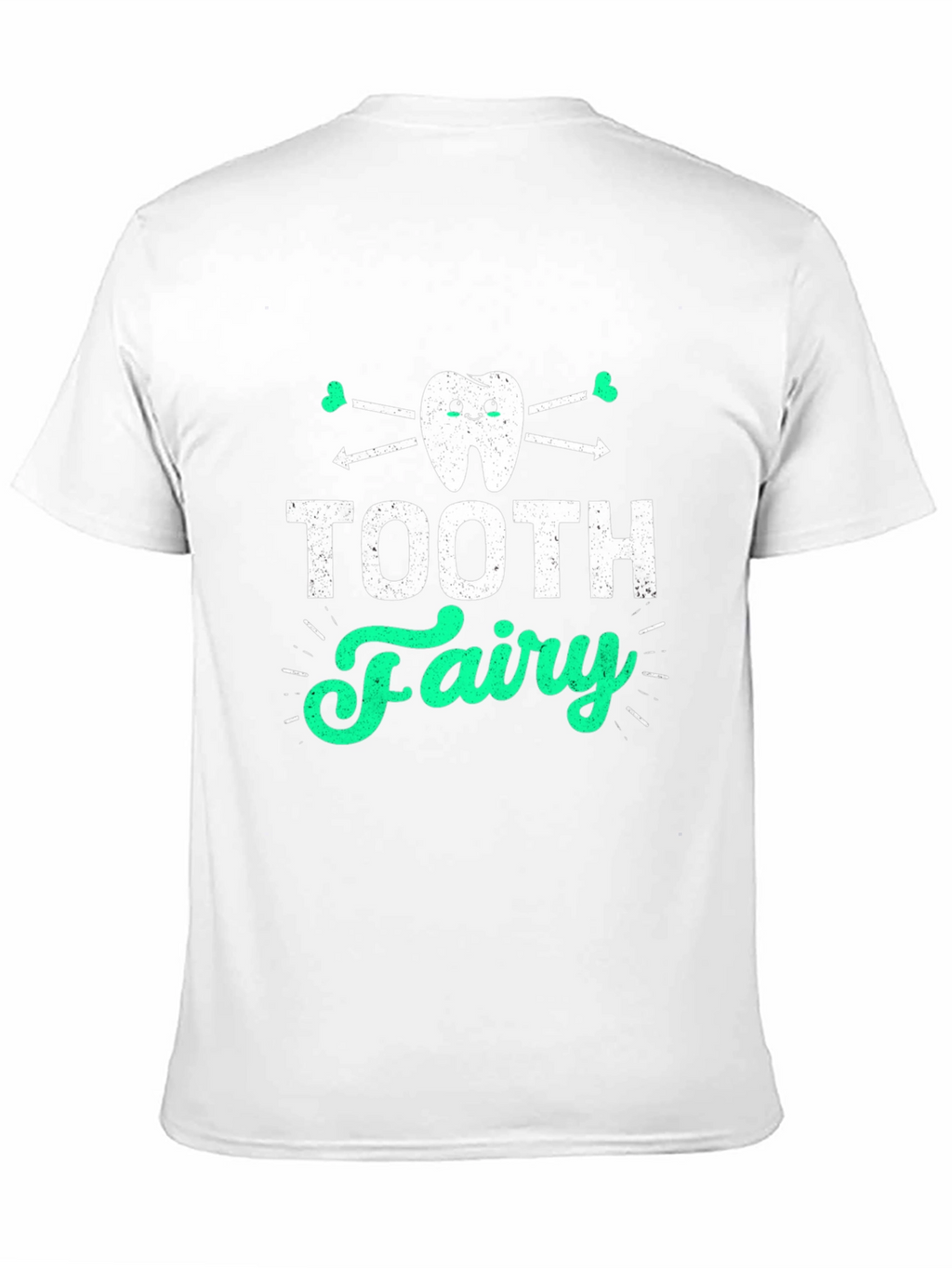 Tooth Fairy Graphic Tee - Black Cotton T-Shirt
