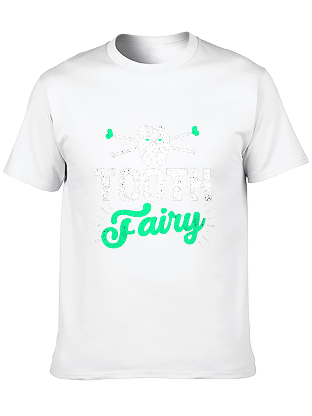 Tooth Fairy Graphic Tee - Black Cotton T-Shirt