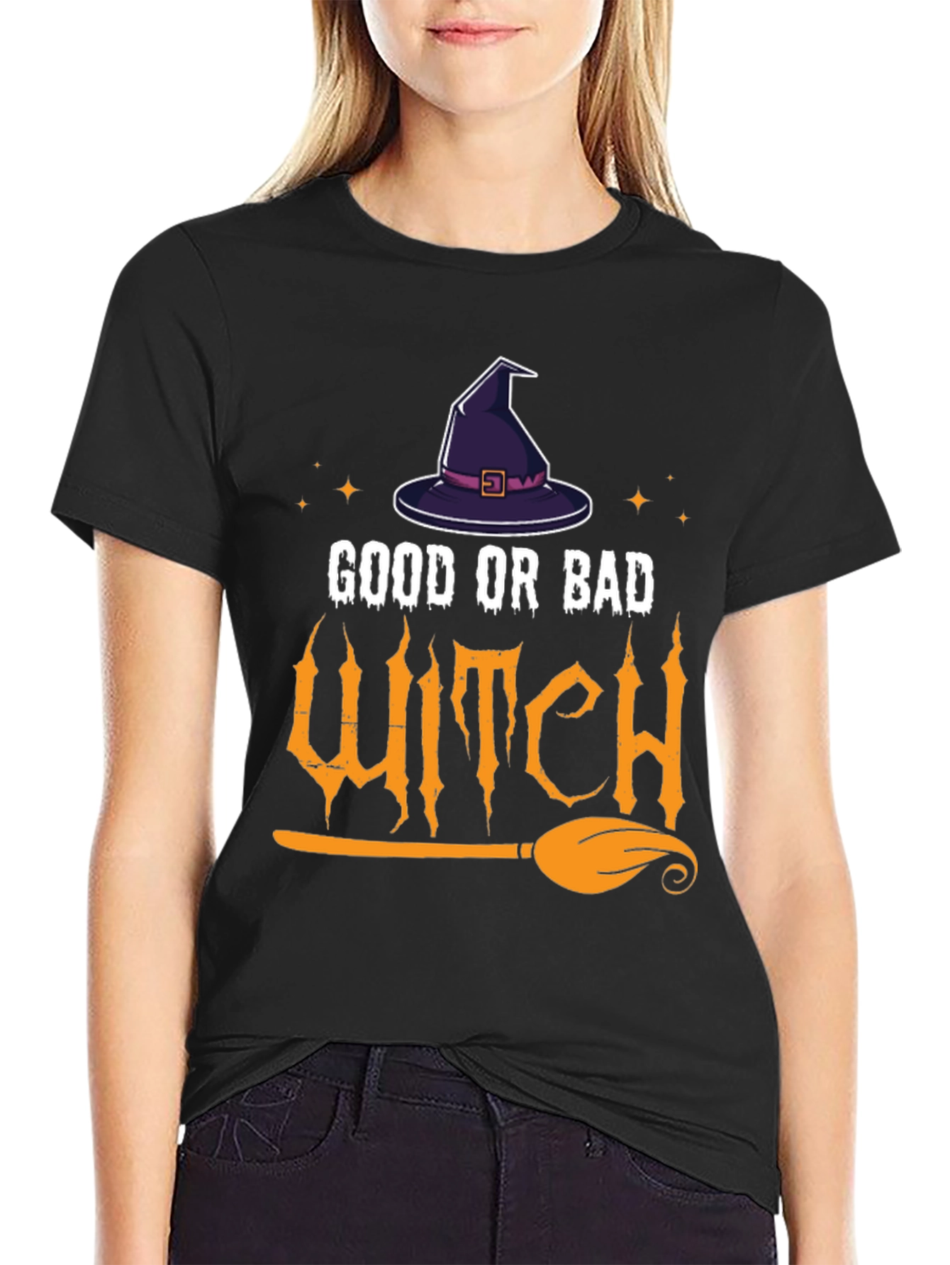 Good or Bad Witch Halloween T-Shirt