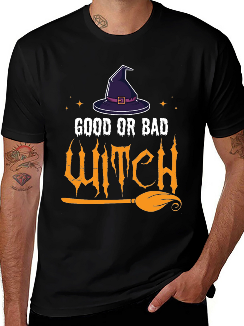 Good or Bad Witch Halloween T-Shirt