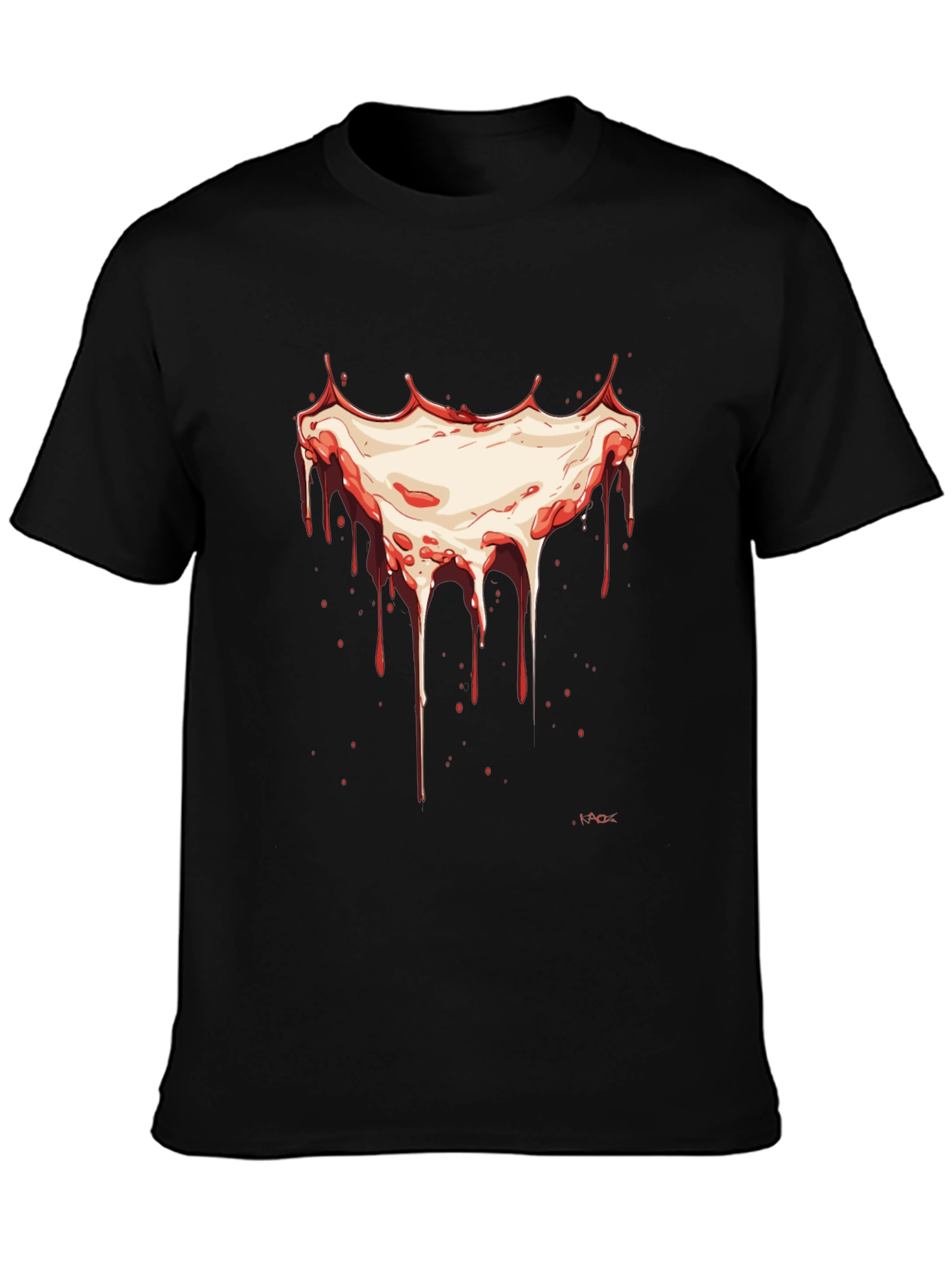 Dripping Gore Graphic T-Shirt - Halloween Horror Tee