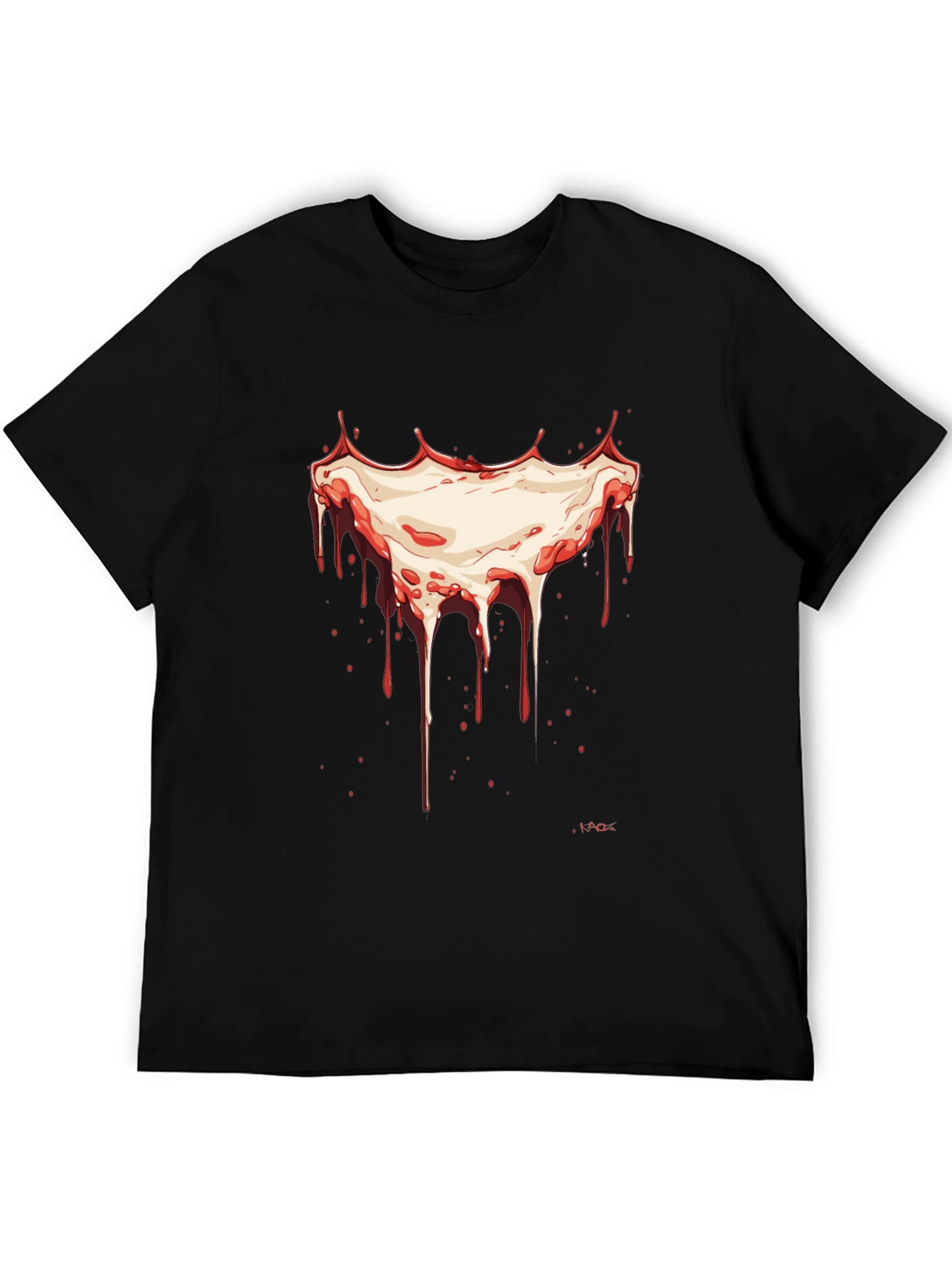 Dripping Gore Graphic T-Shirt - Halloween Horror Tee