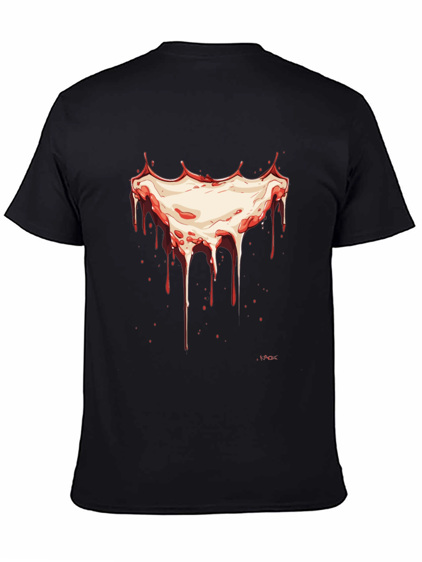 Dripping Gore Graphic T-Shirt - Halloween Horror Tee