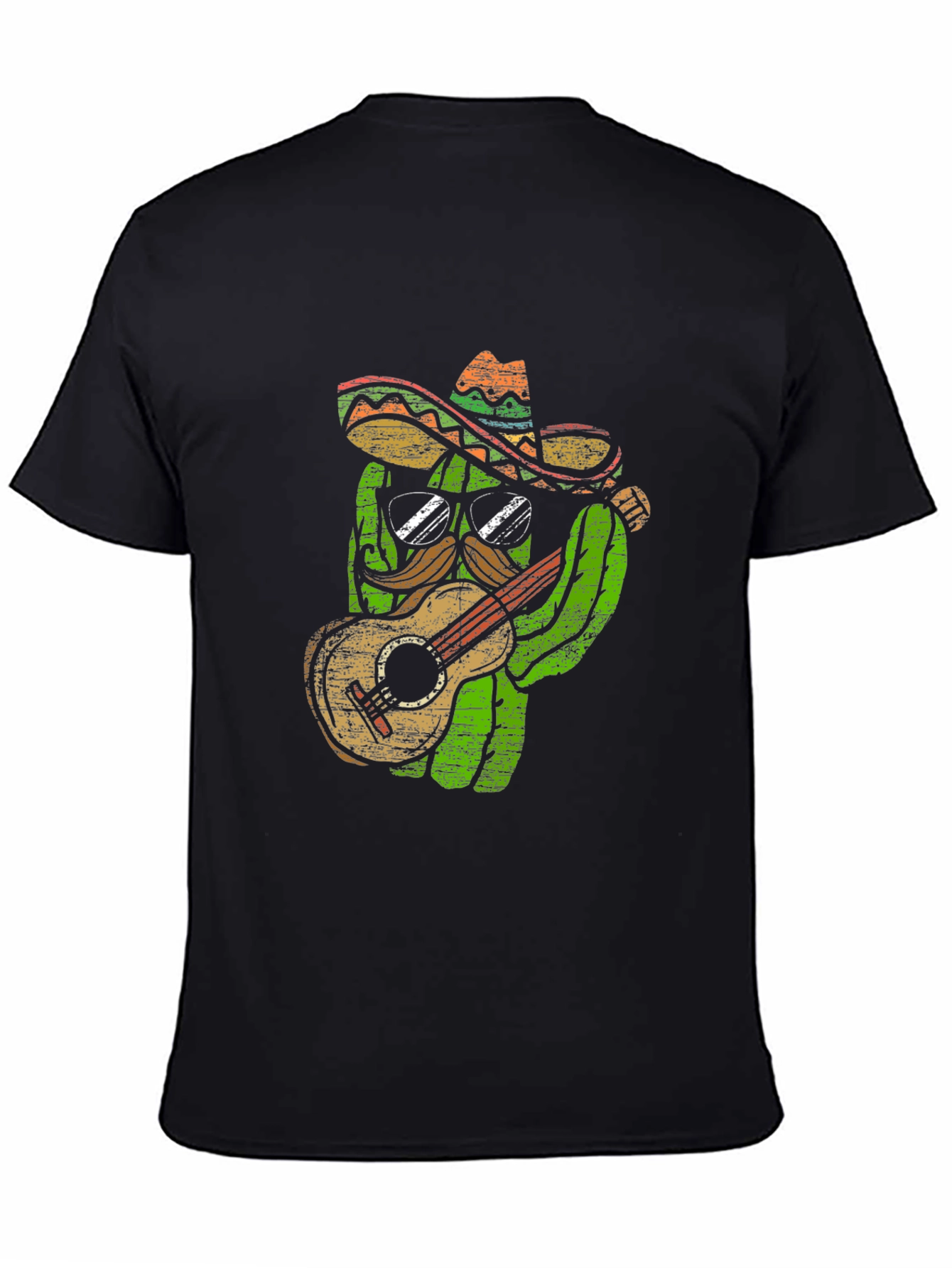 Cactus Mariachi Graphic T-Shirt