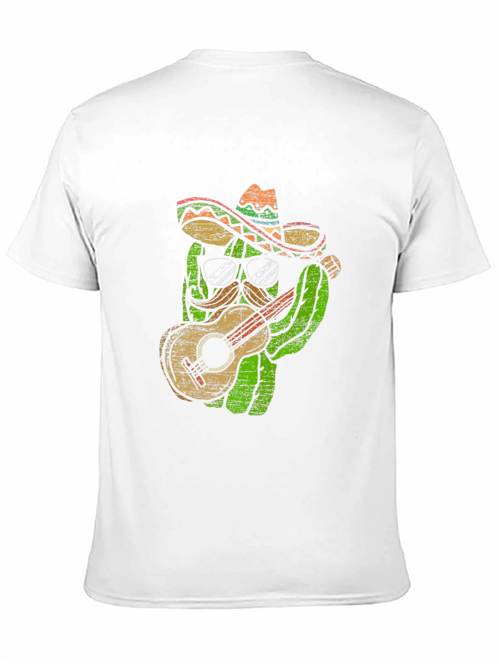 Cactus Mariachi Graphic T-Shirt