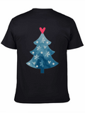 Festive Christmas Tree Heart Tee