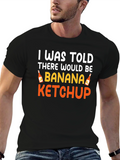 Banana Ketchup T-Shirt - Novelty Graphic Tee