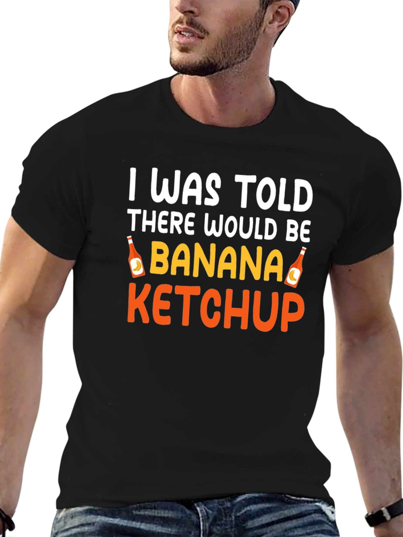 Banana Ketchup T-Shirt - Novelty Graphic Tee