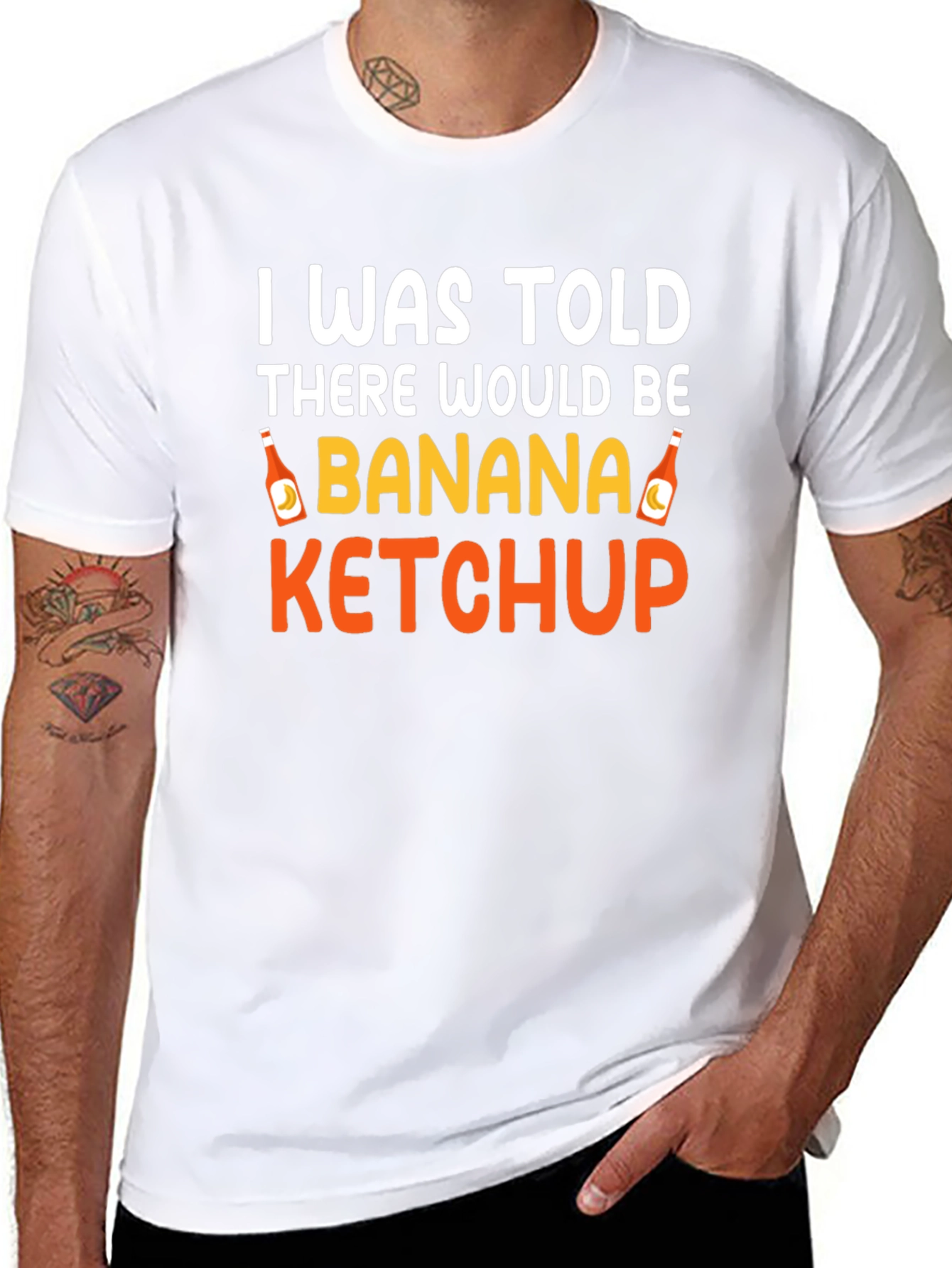 Banana Ketchup T-Shirt - Novelty Graphic Tee