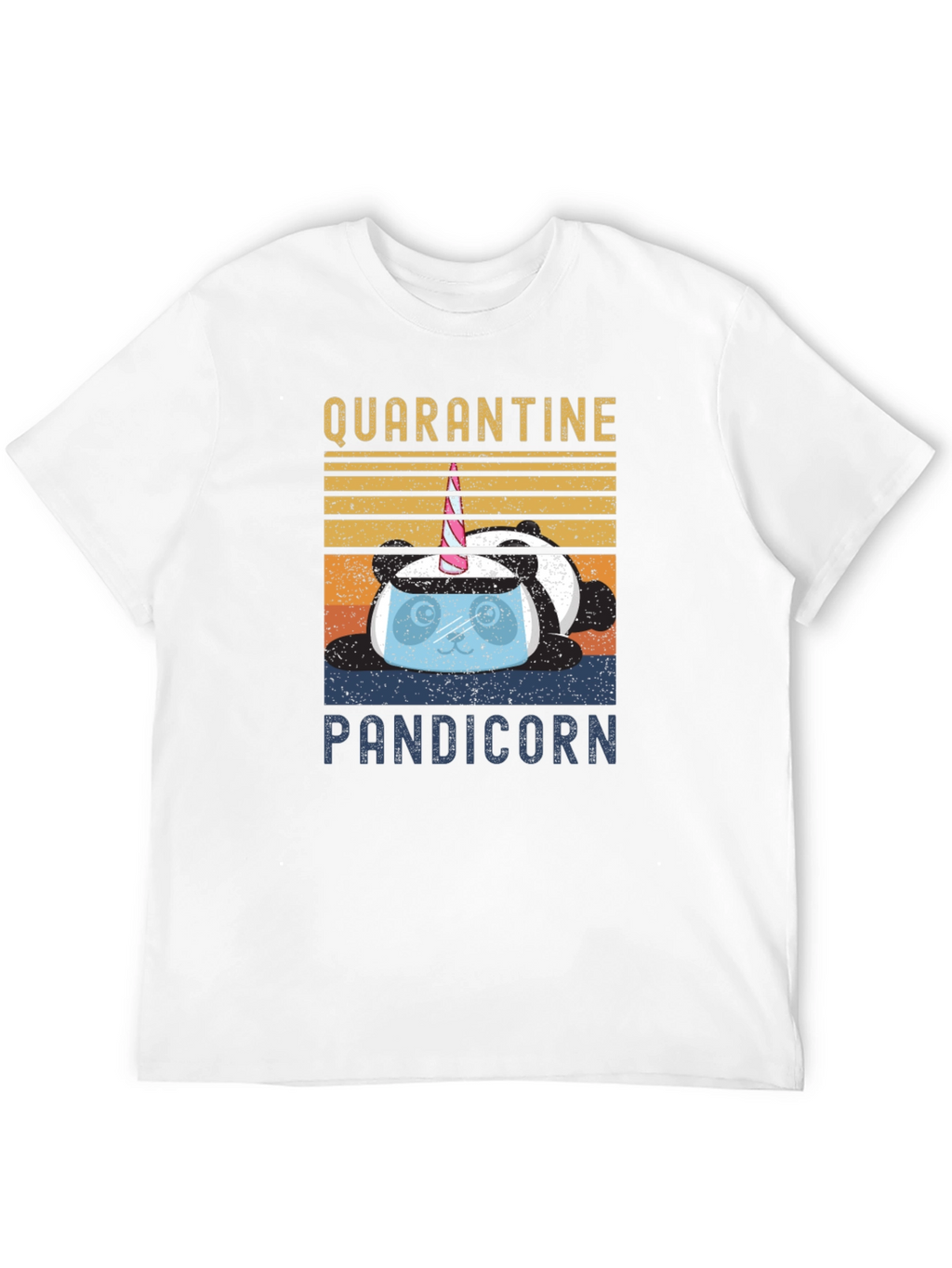 Quarantine Pandicorn Graphic T-Shirt