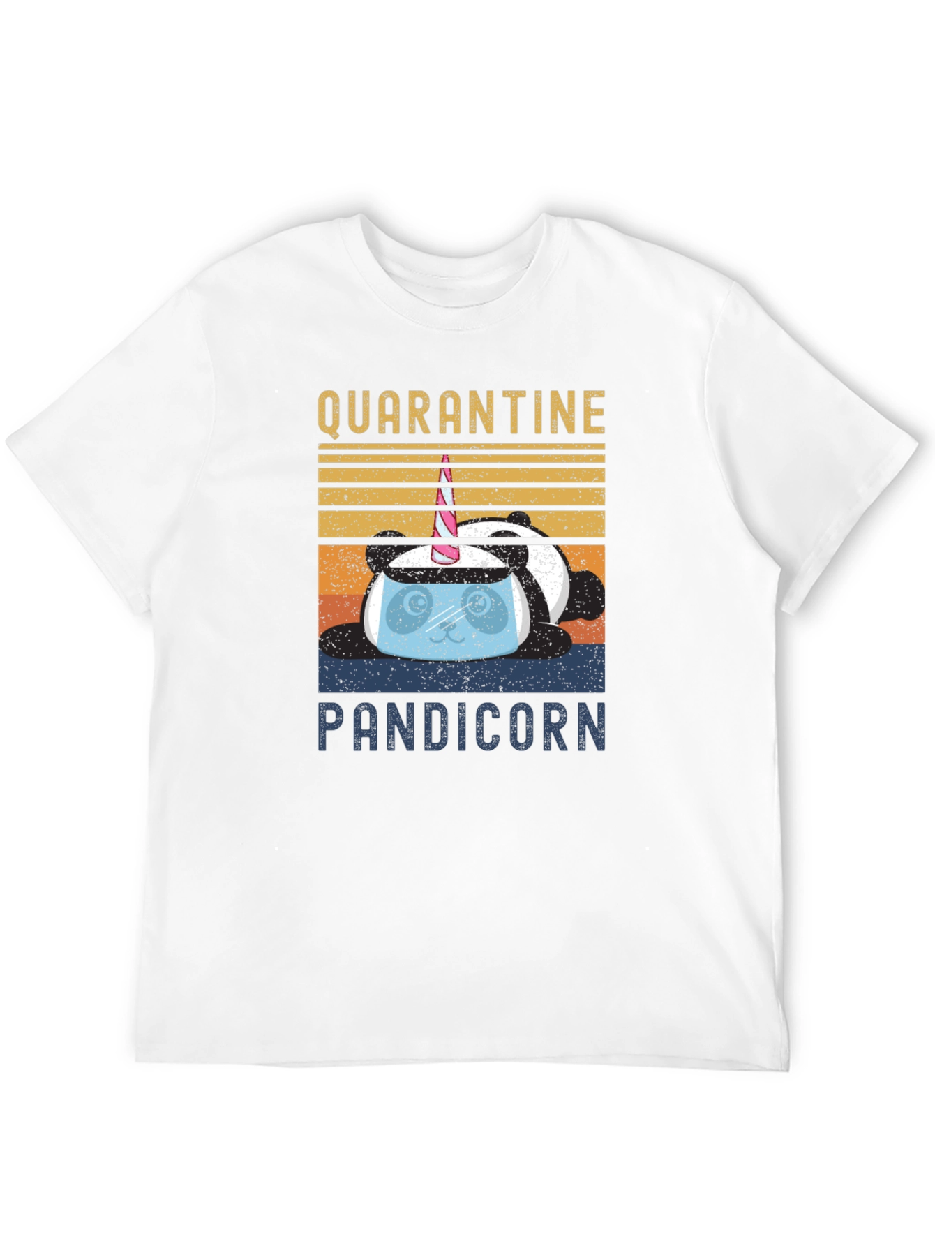 Quarantine Pandicorn Graphic T-Shirt