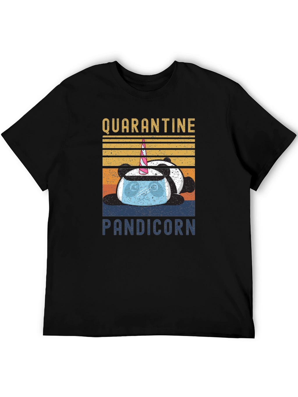 Quarantine Pandicorn Graphic T-Shirt