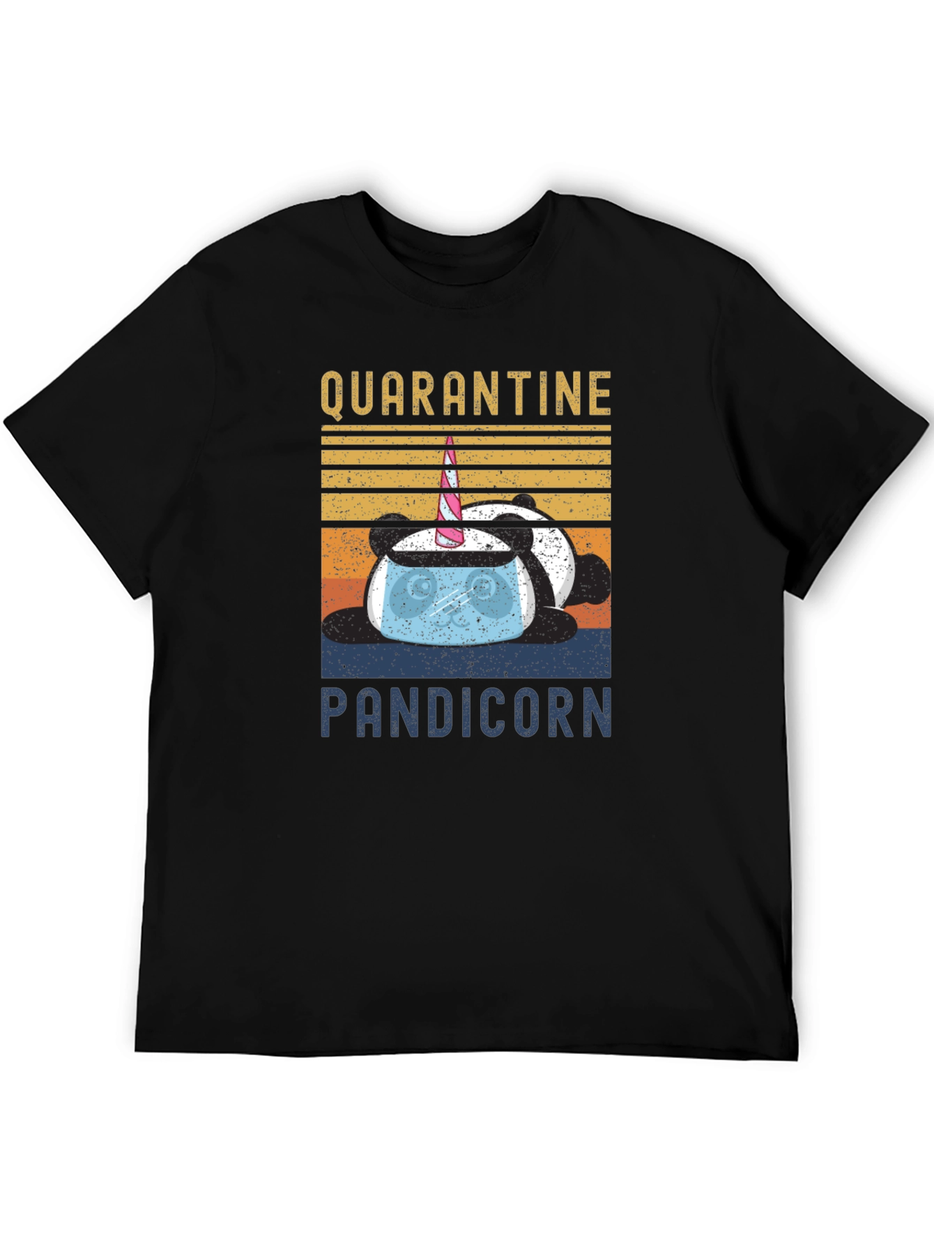 Quarantine Pandicorn Graphic T-Shirt