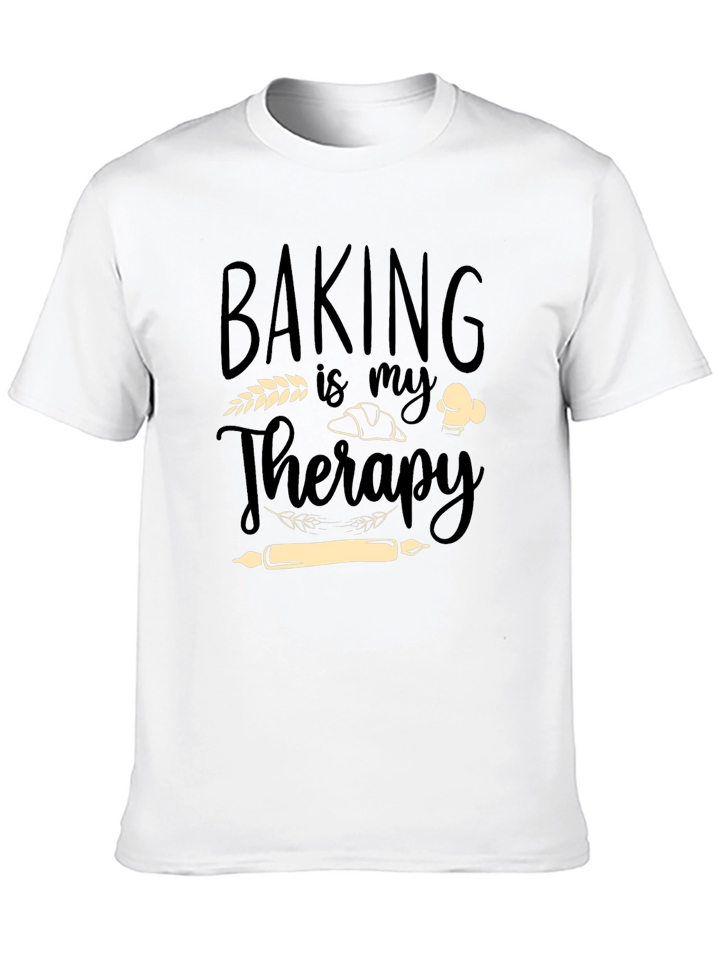 Baking Is My Therapy Graphic T-Shirt