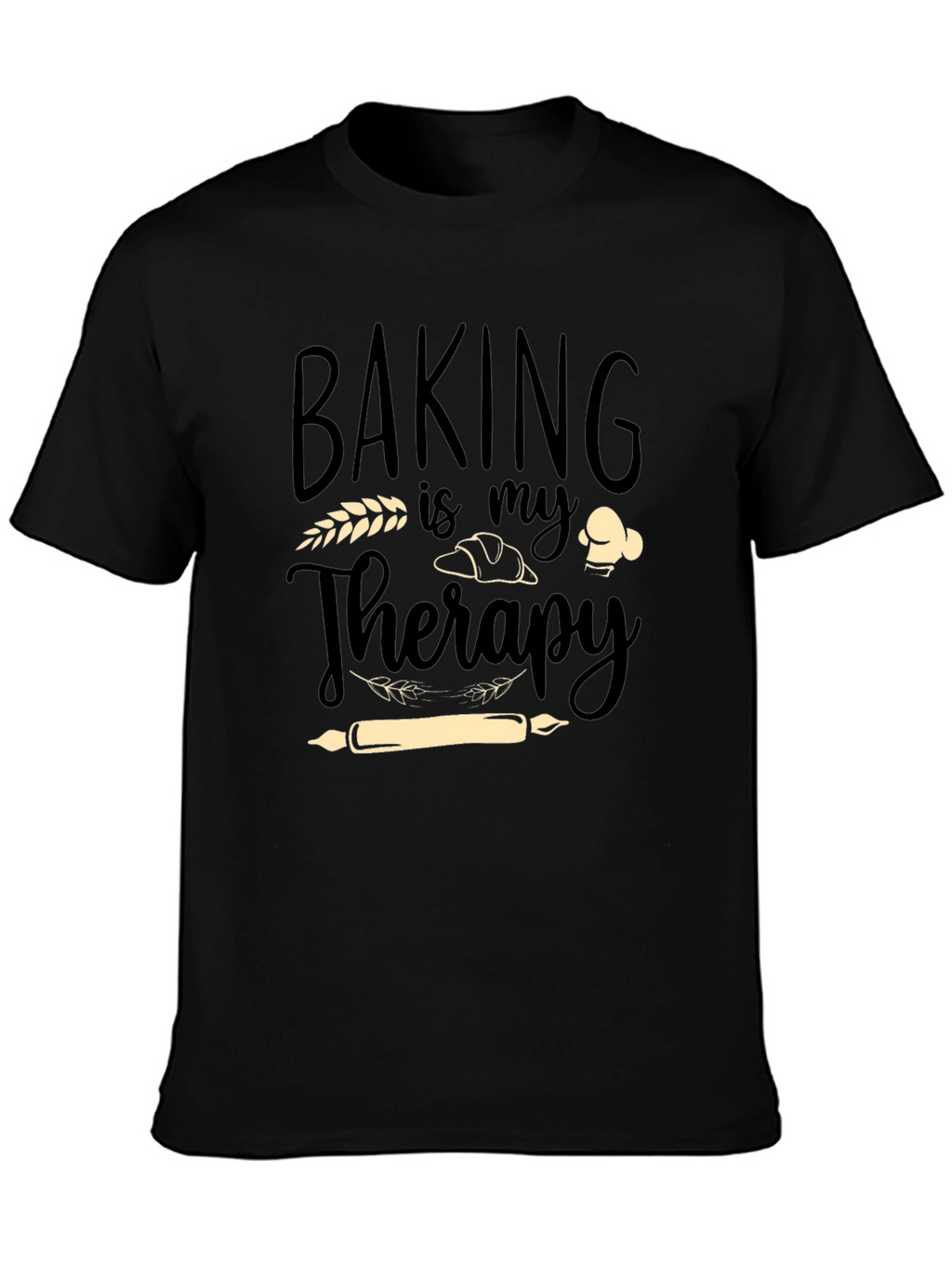 Baking Is My Therapy Graphic T-Shirt