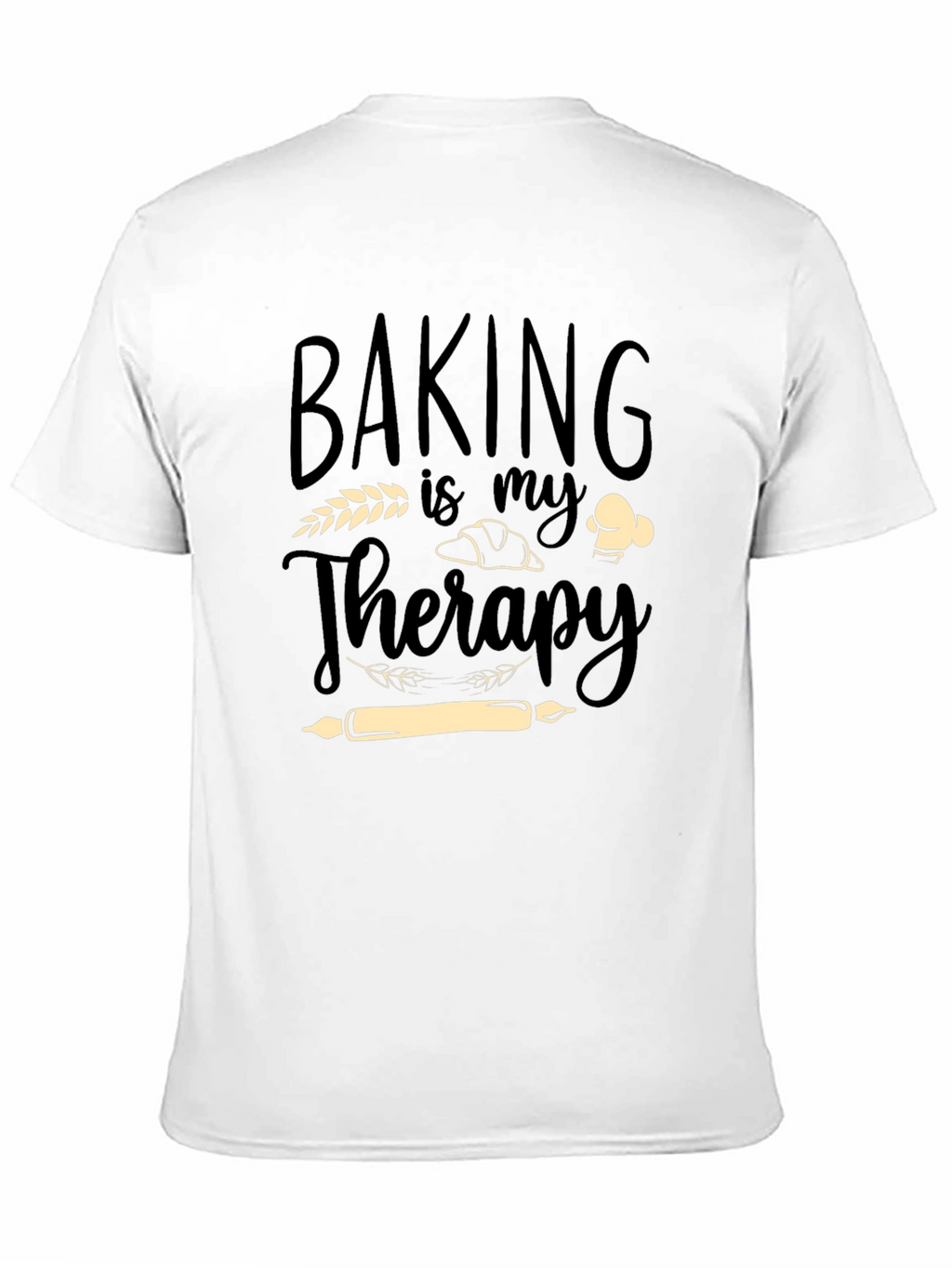 Baking Is My Therapy Graphic T-Shirt