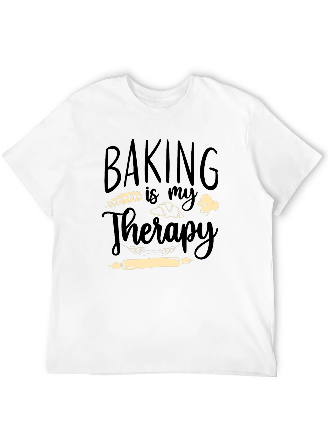 Baking Is My Therapy Graphic T-Shirt