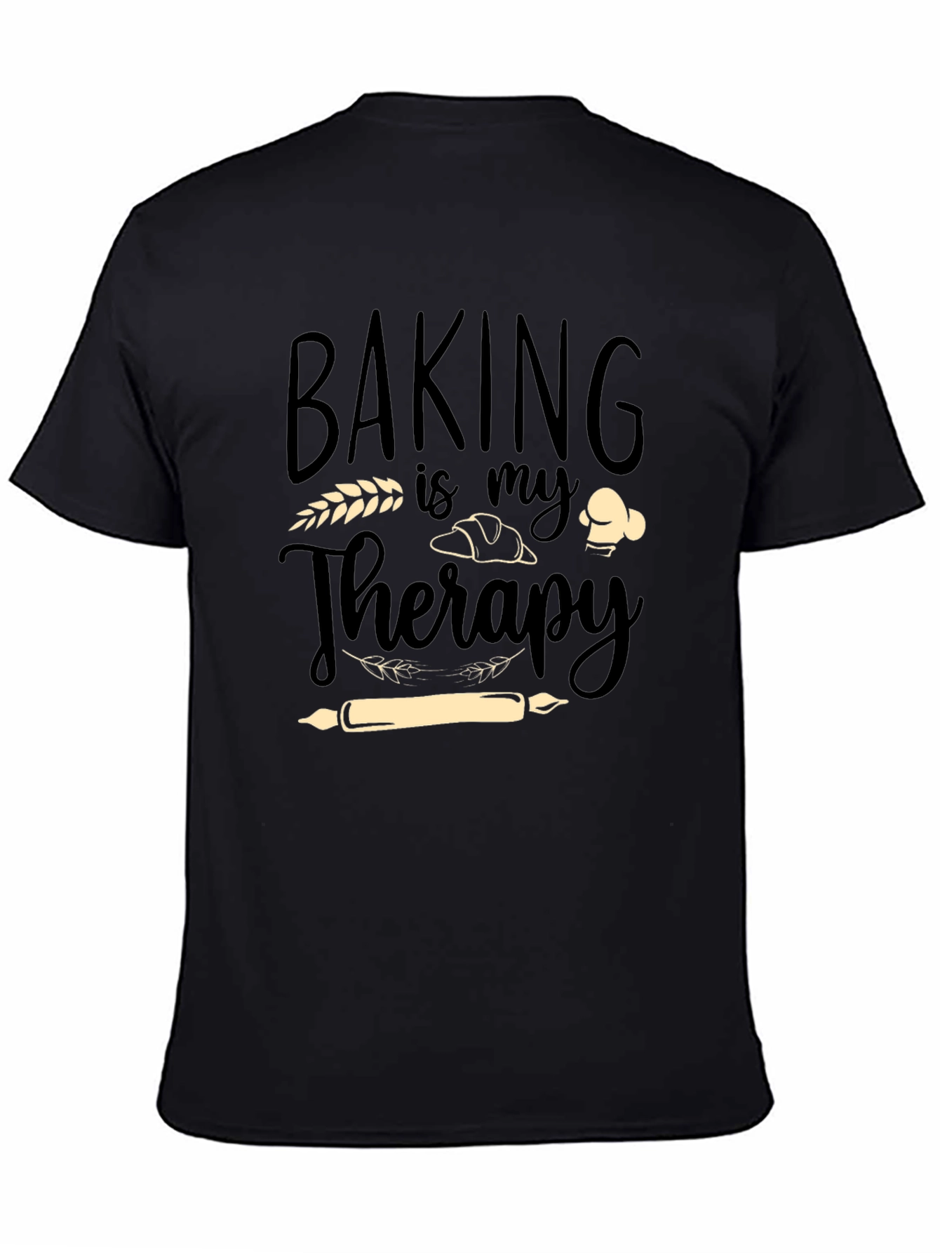 Baking Is My Therapy Graphic T-Shirt