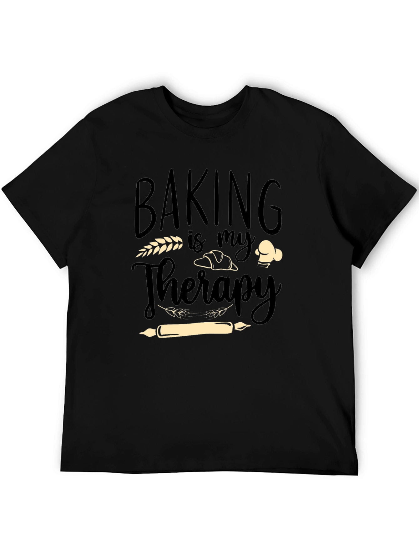 Baking Is My Therapy Graphic T-Shirt