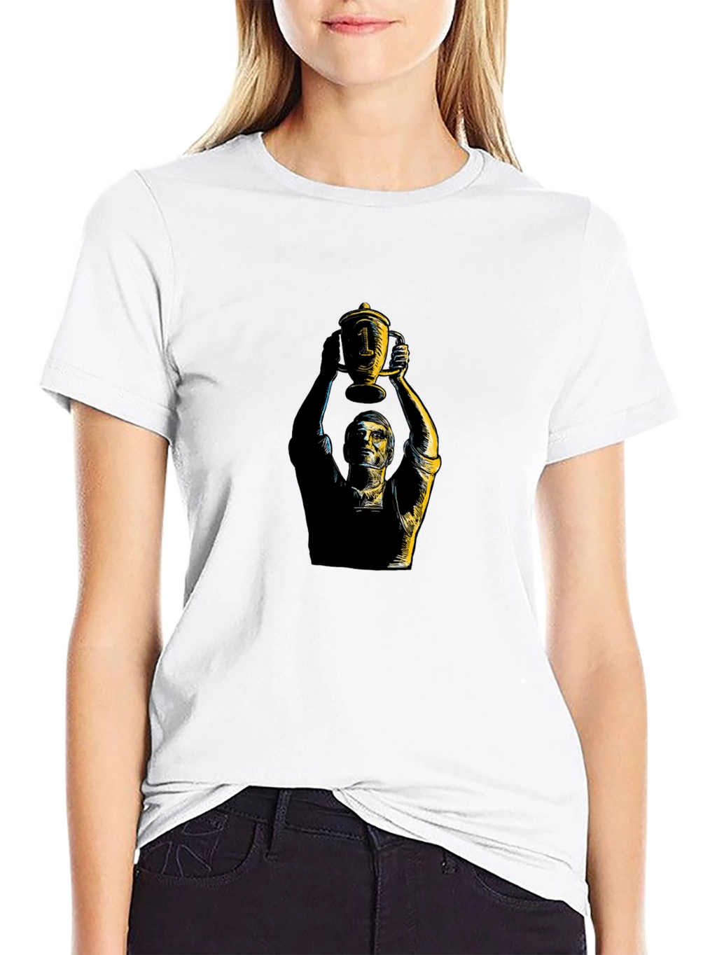 Champion Graphic Tee - Black T-Shirt