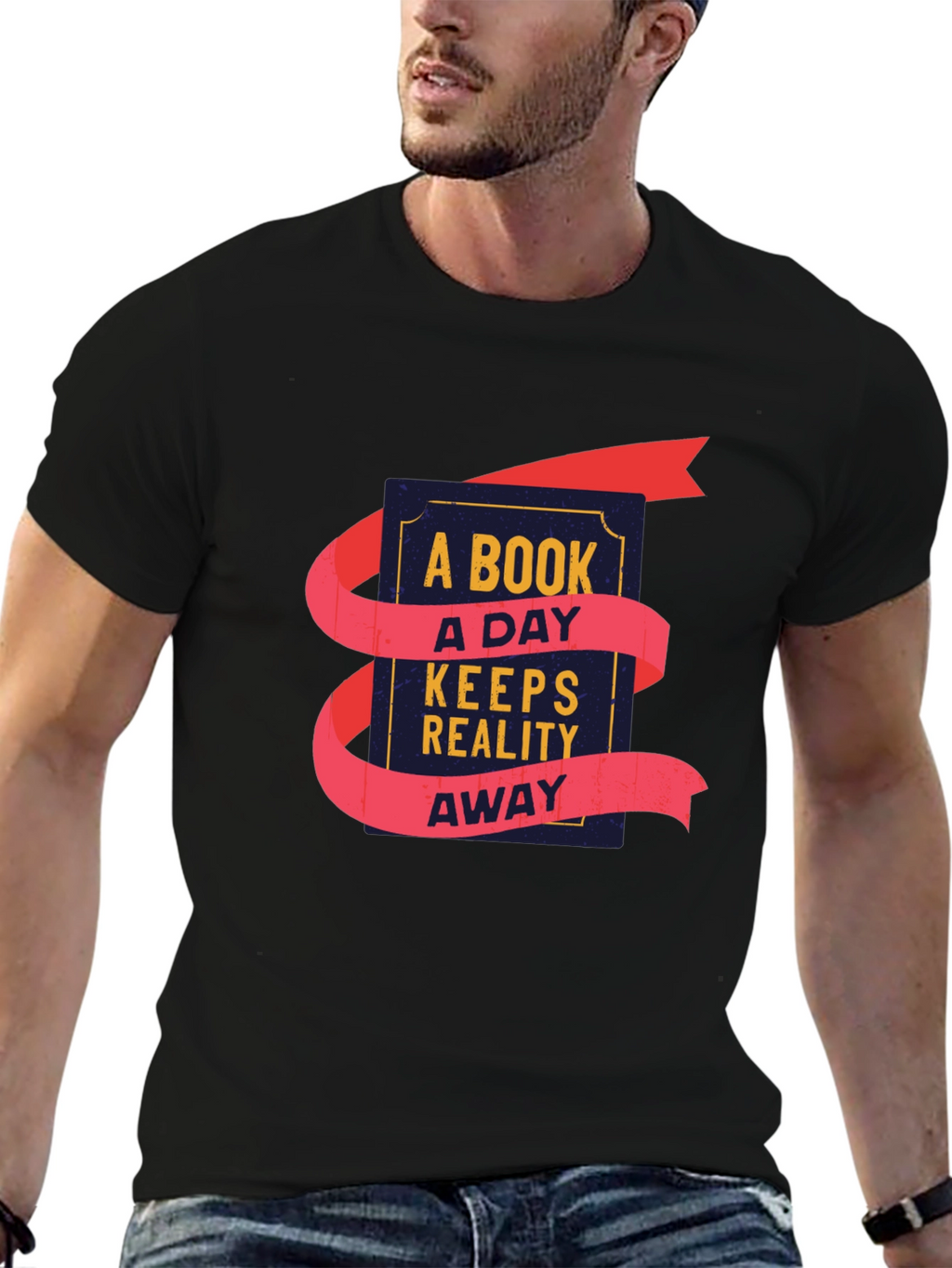 Book Lover T-Shirt - A Book A Day