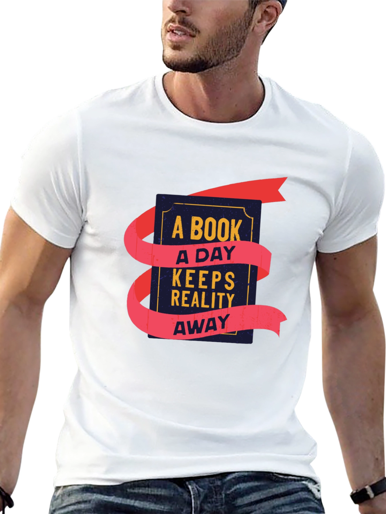Book Lover T-Shirt - A Book A Day