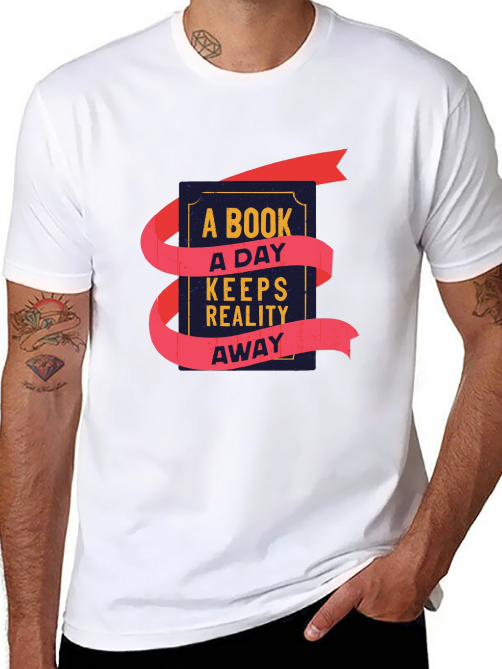 Book Lover T-Shirt - A Book A Day
