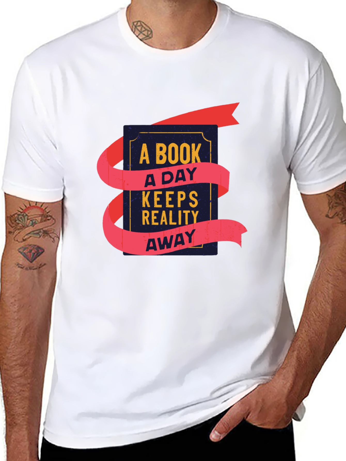Book Lover T-Shirt - A Book A Day