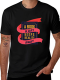 Book Lover T-Shirt - A Book A Day