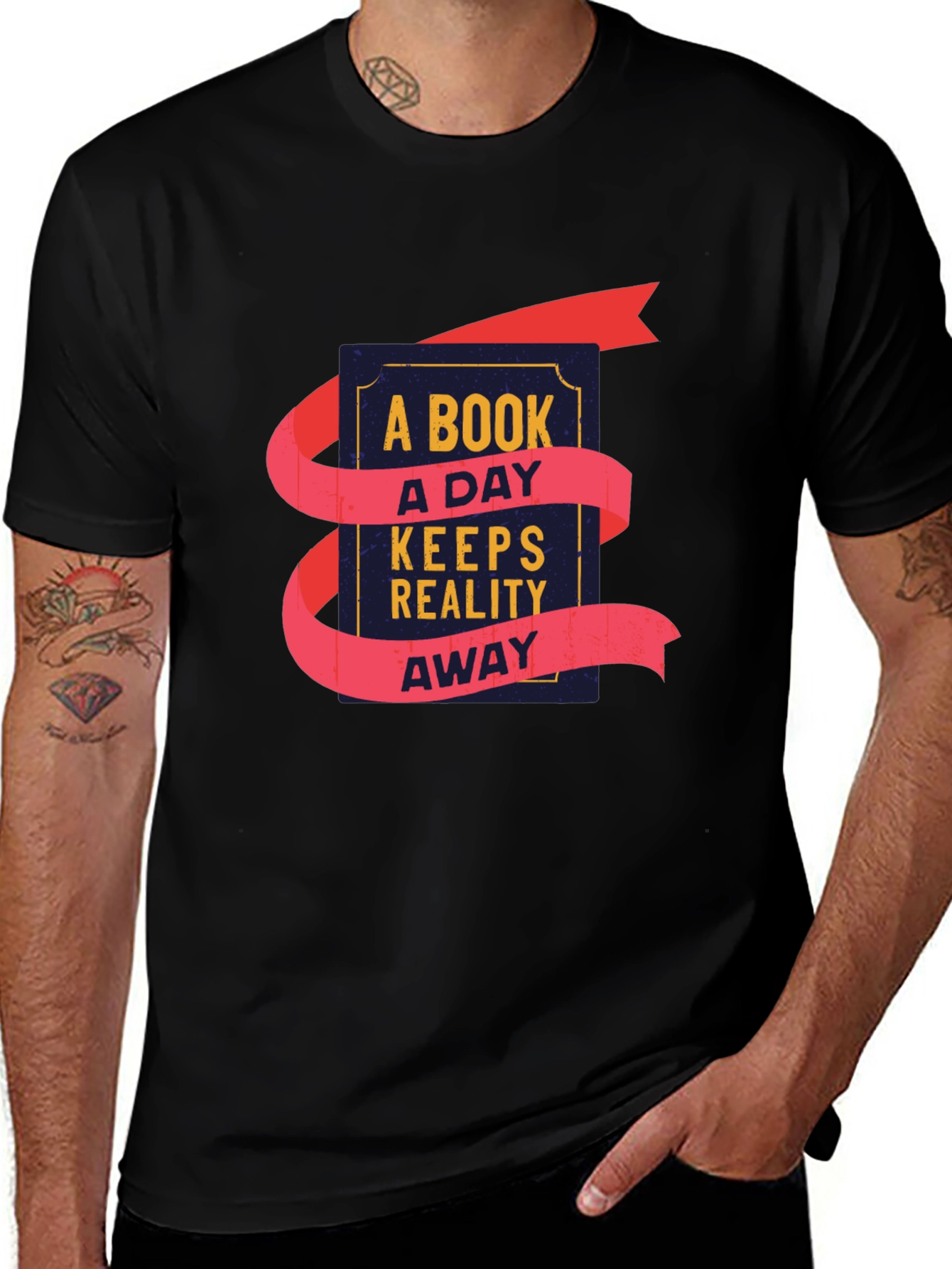 Book Lover T-Shirt - A Book A Day