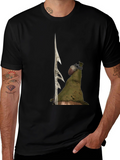 Mystic Creature Graphic Tee - Unique Design