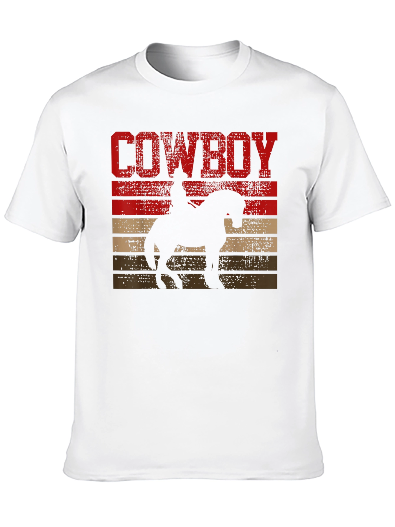 Cowboy Sunset Graphic T-Shirt