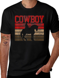 Cowboy Sunset Graphic T-Shirt