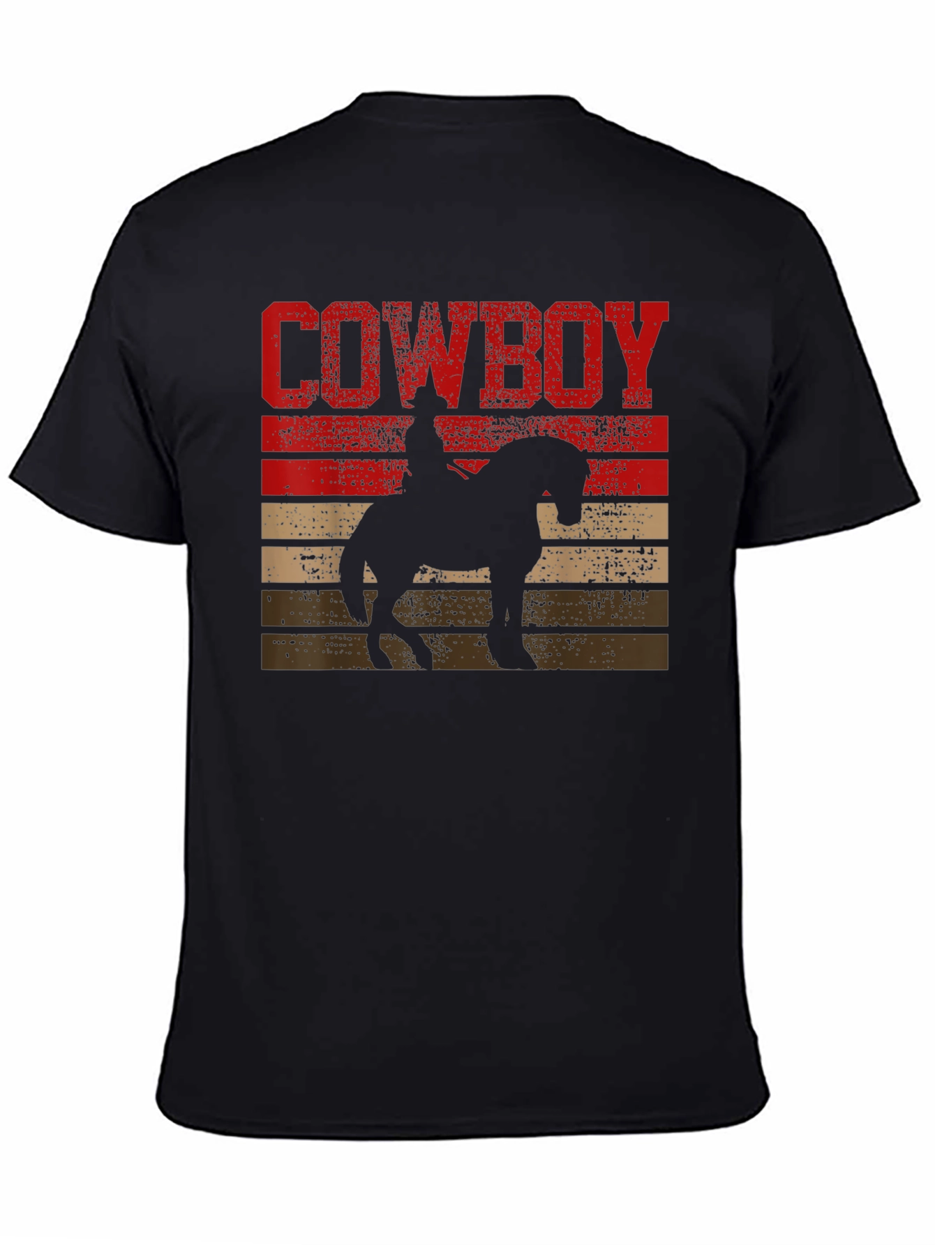 Cowboy Sunset Graphic T-Shirt