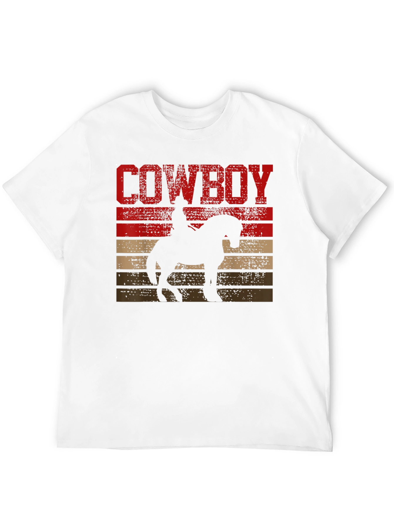 Cowboy Sunset Graphic T-Shirt