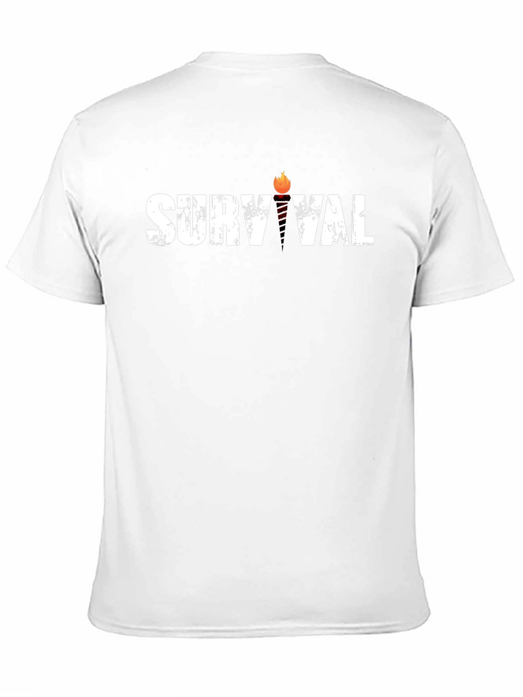 Survival Graphic Tee - Black Cotton Blend