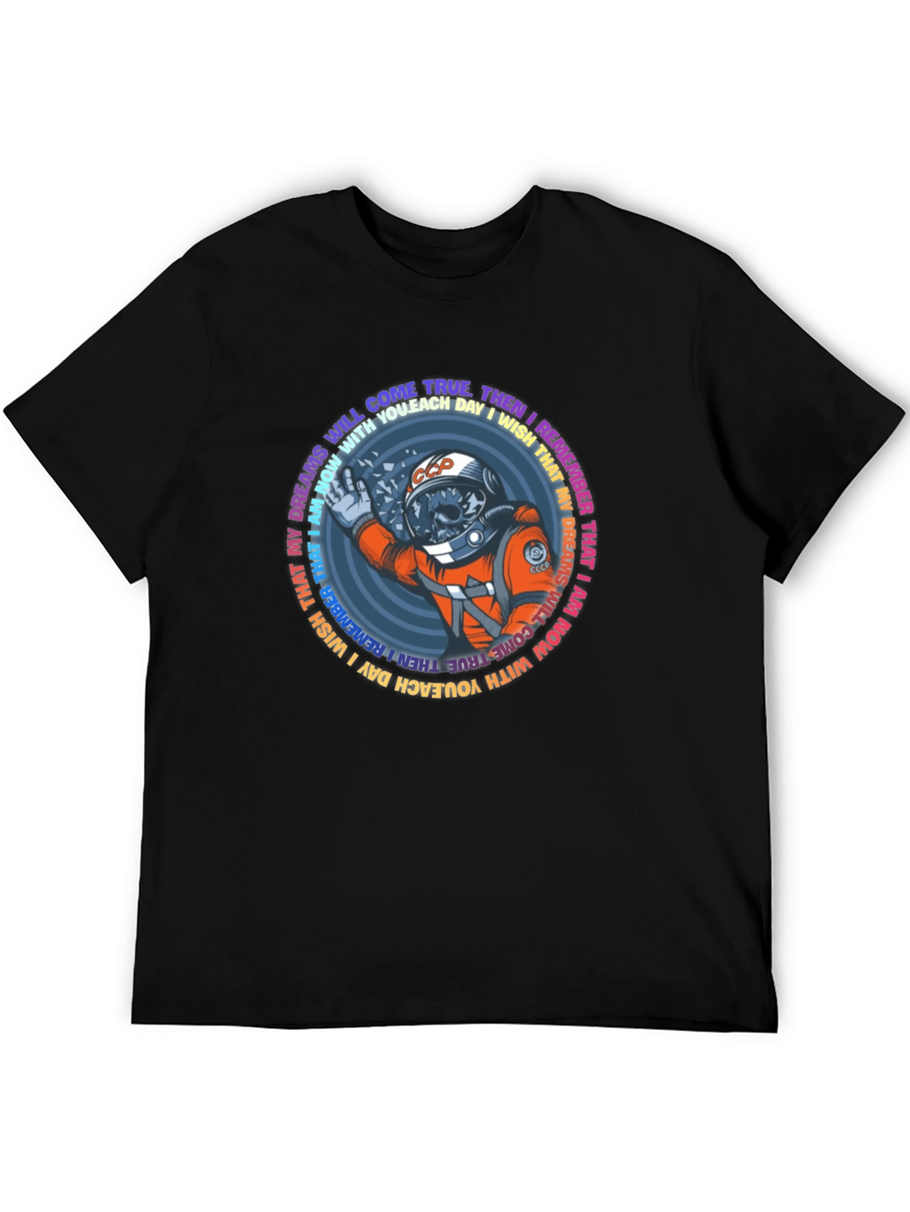 Astronaut Skull T-Shirt - Dreams Come True Tee