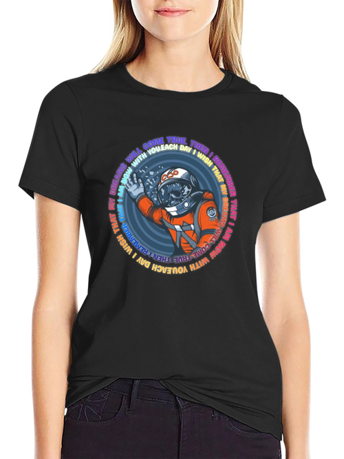 Astronaut Skull T-Shirt - Dreams Come True Tee