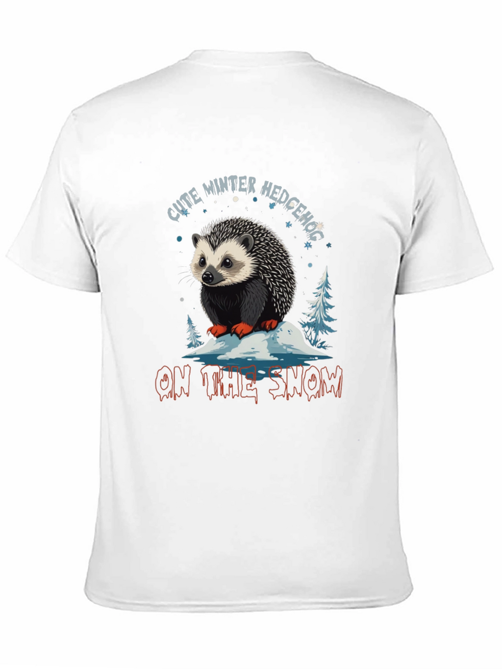 Cute Winter Hedgehog T-Shirt