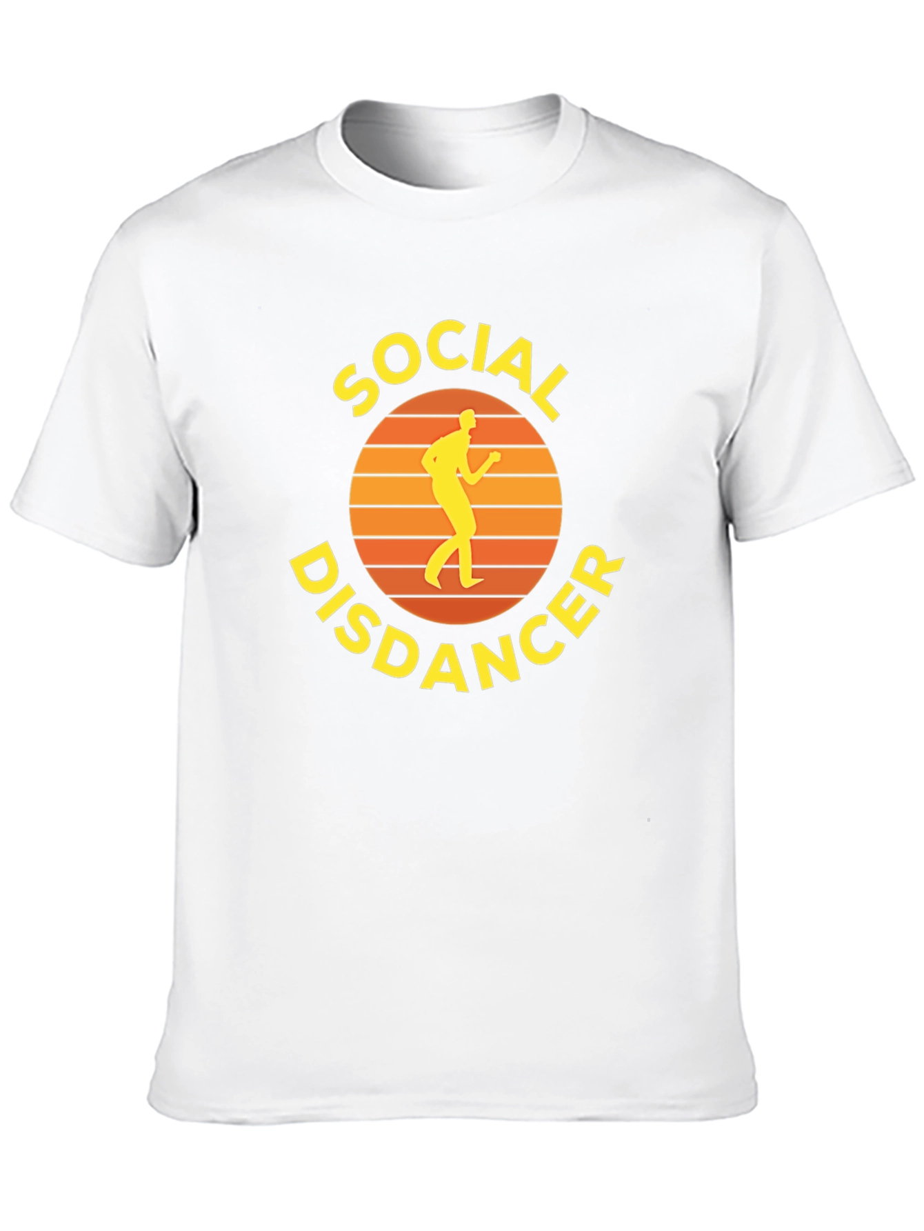 Social Disdancer Graphic Tee - Black Unisex T-Shirt
