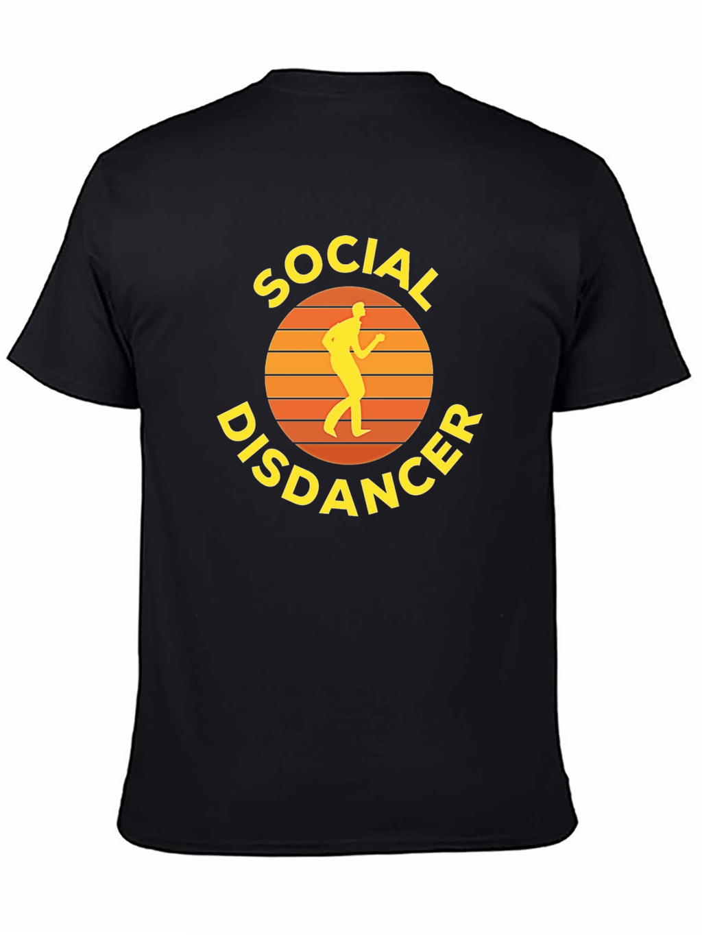 Social Disdancer Graphic Tee - Black Unisex T-Shirt