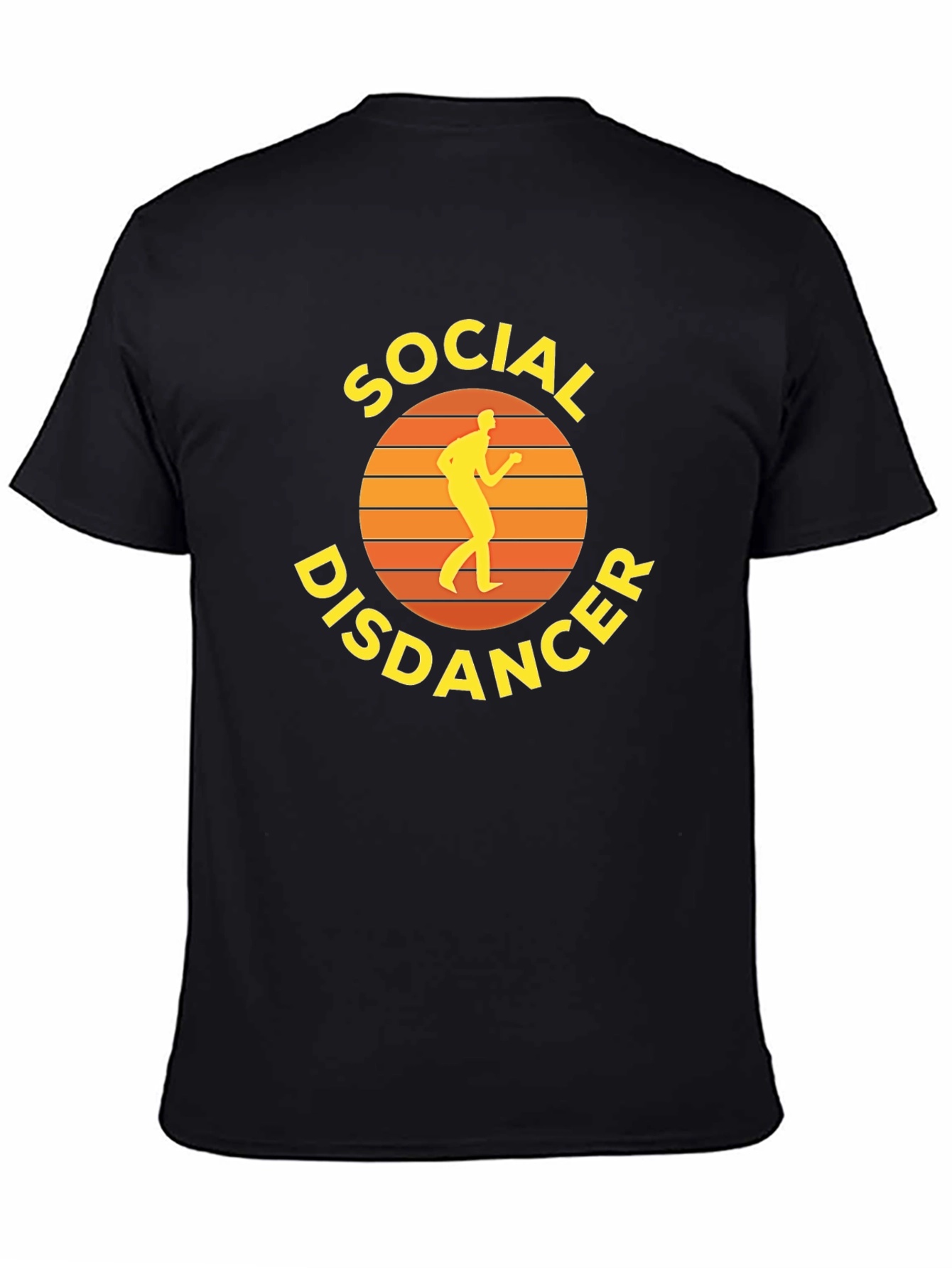 Social Disdancer Graphic Tee - Black Unisex T-Shirt