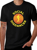 Social Disdancer Graphic Tee - Black Unisex T-Shirt