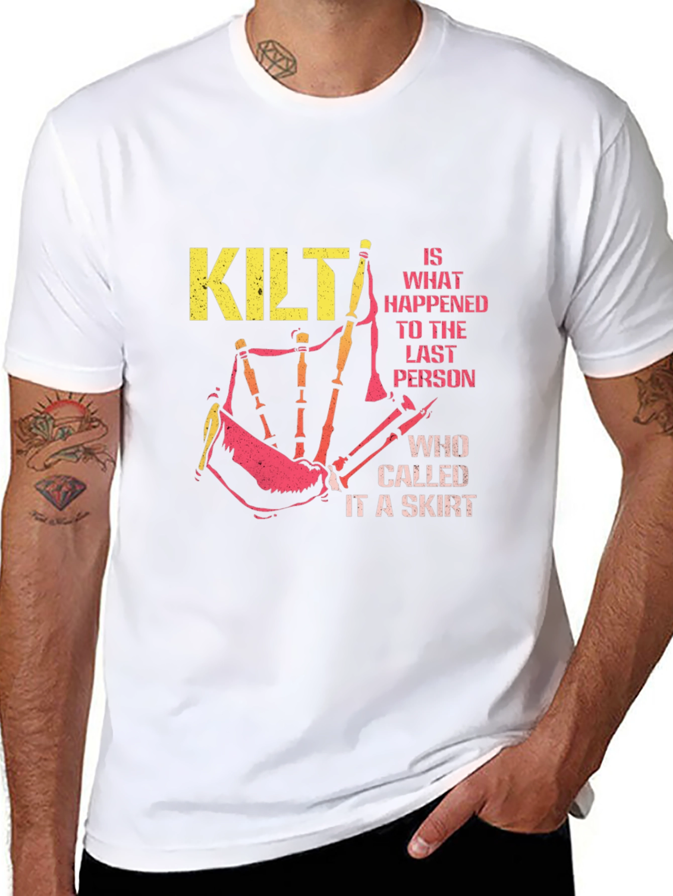 Kilt Humor Graphic T-Shirt