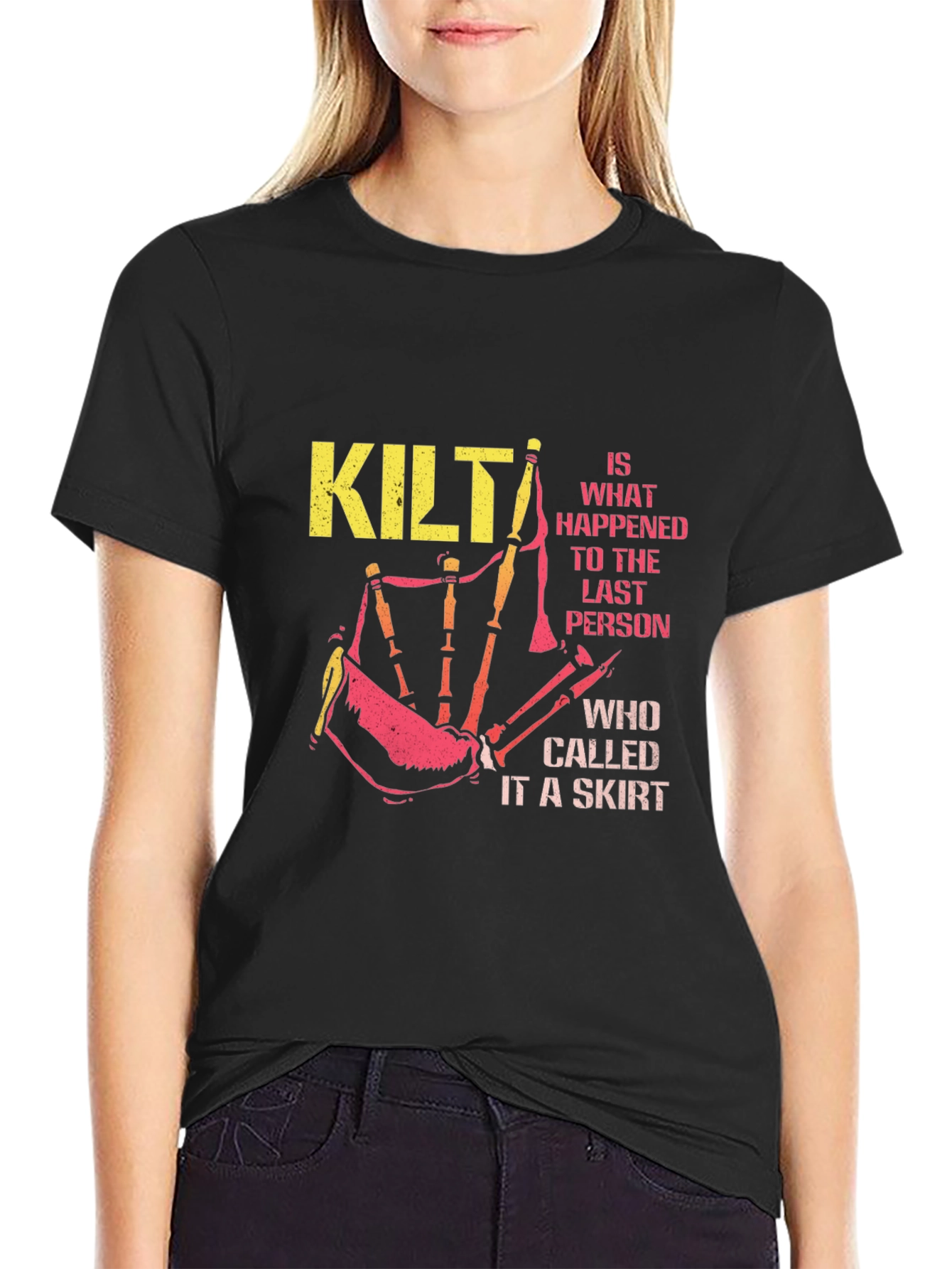 Kilt Humor Graphic T-Shirt