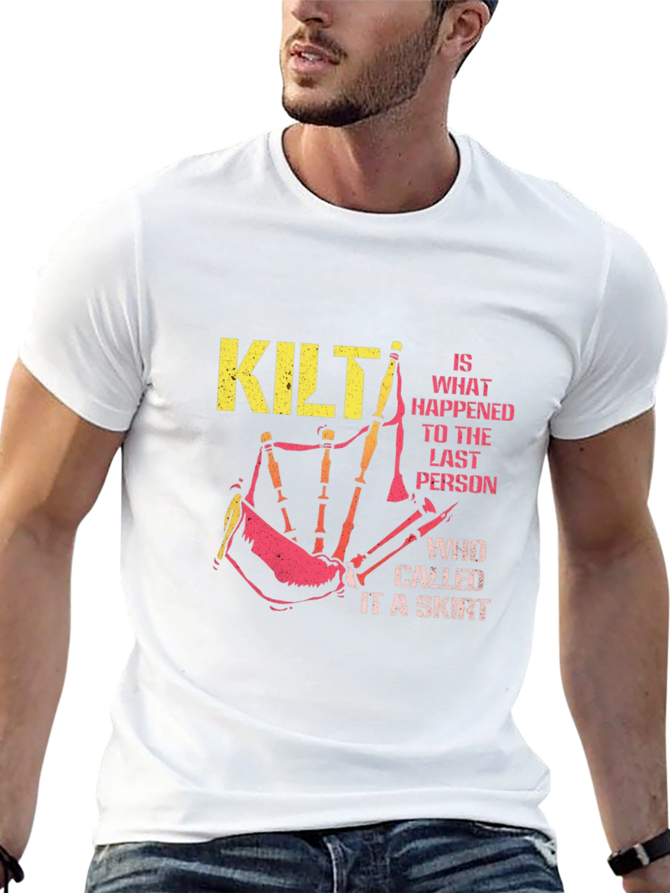Kilt Humor Graphic T-Shirt