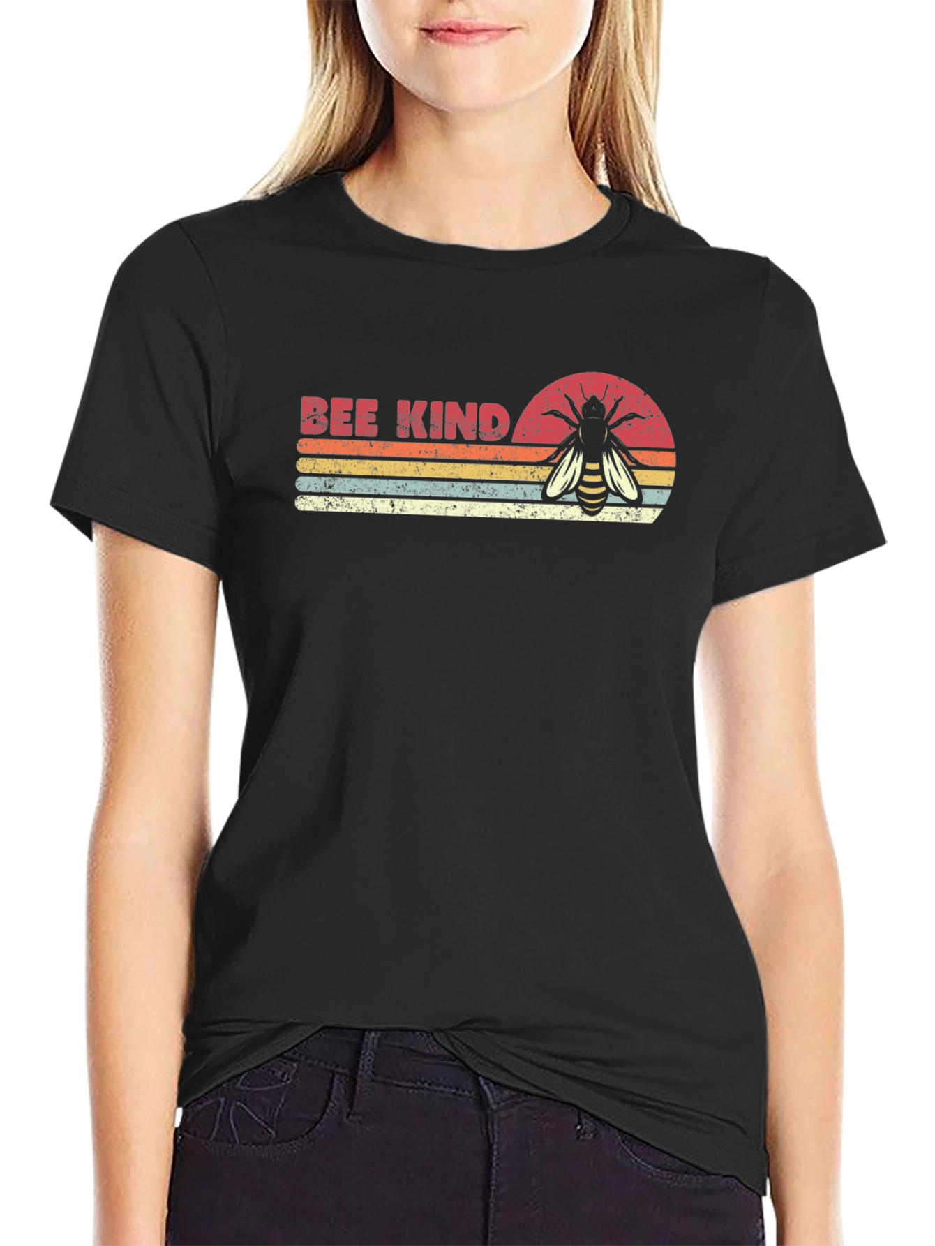Bee Kind T-Shirt - Vintage Style Graphic Tee